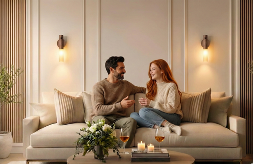 Applique murale avec détecteur de mouvement